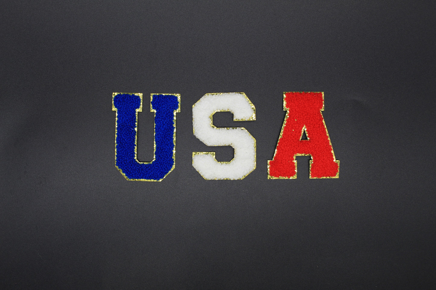 Stars & Stripes Spirit Iron-On-Patch