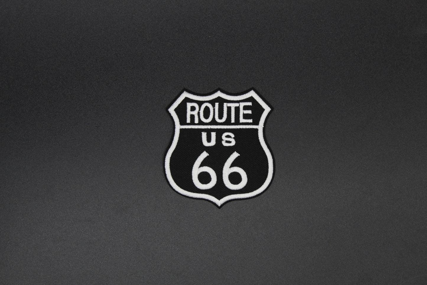 Route 66 Classic Highway Shield Iron-On Patch