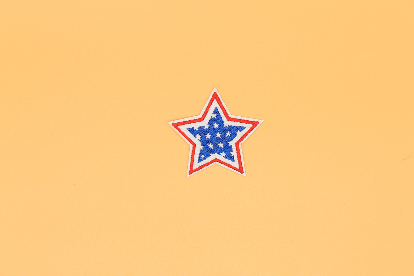 Classic American Star Iron-On Patch