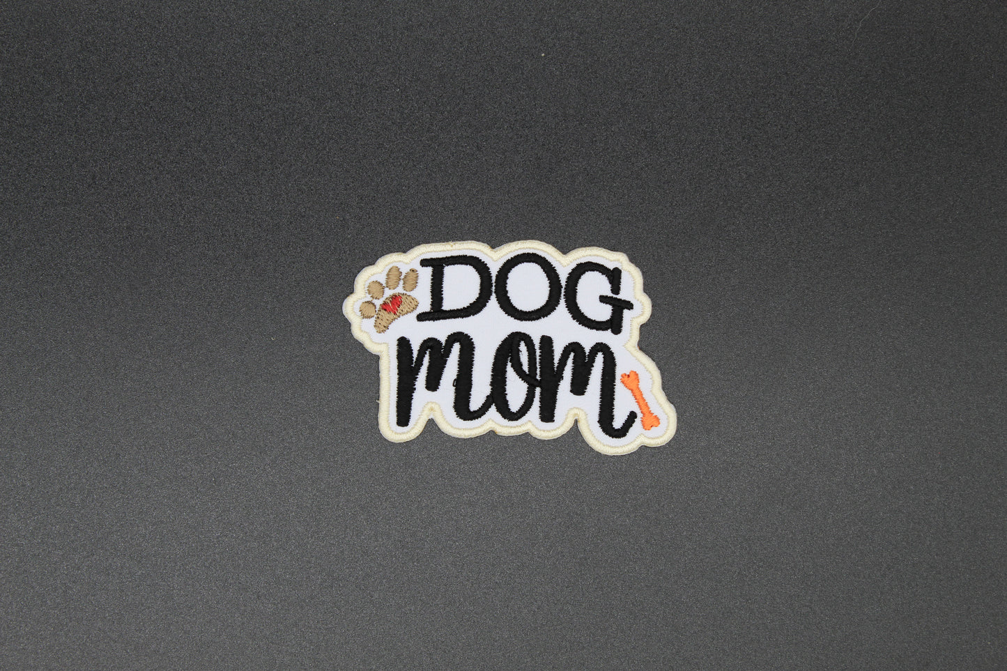 Dog Mom Iron-On Patch