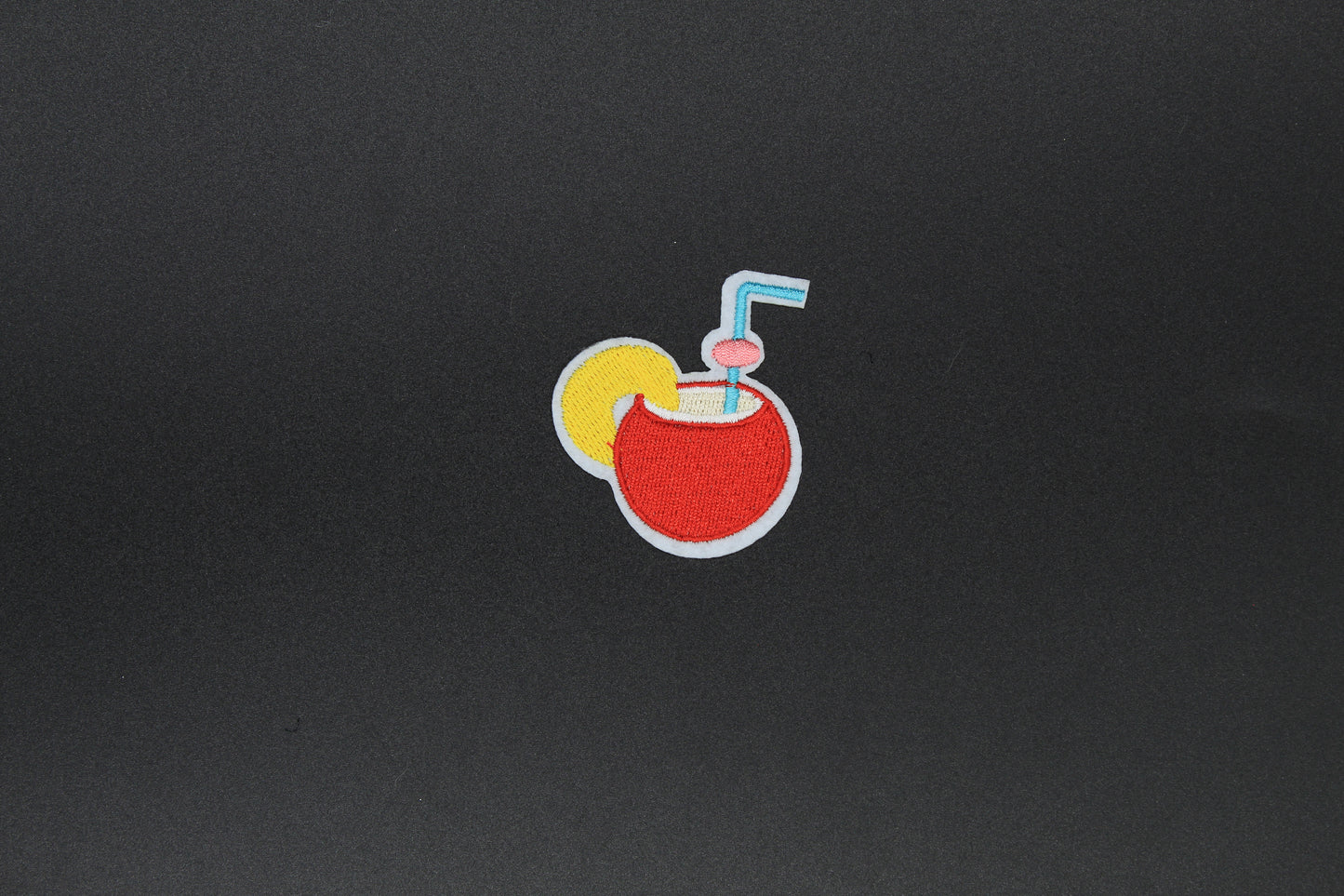Tropical Punch Drink Iron-On Patch