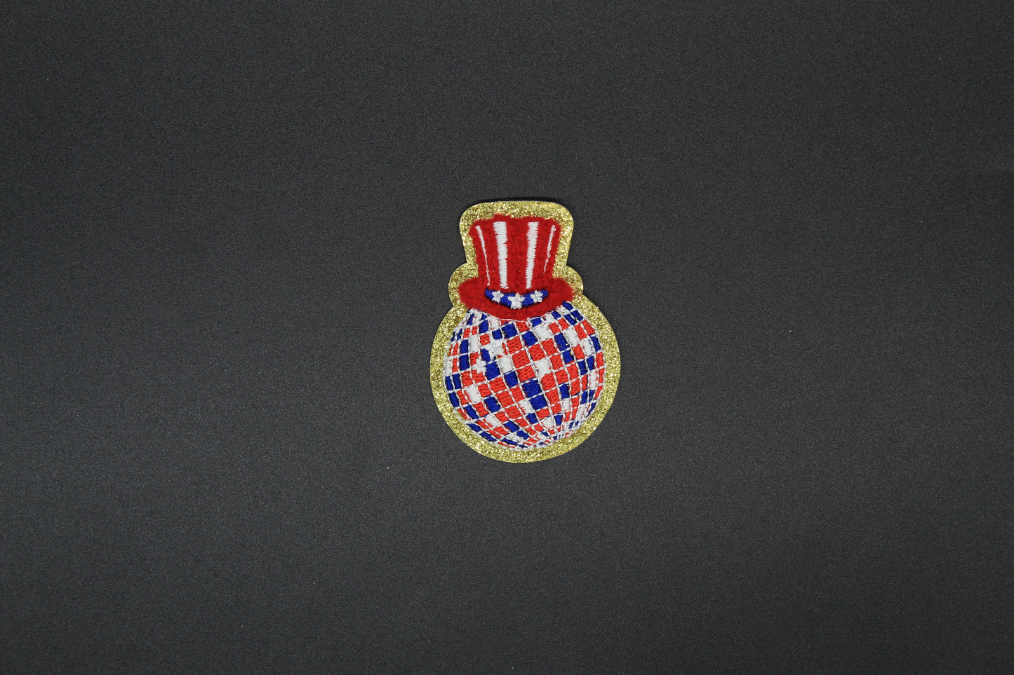 Freedom Ball Iron-On-Patch