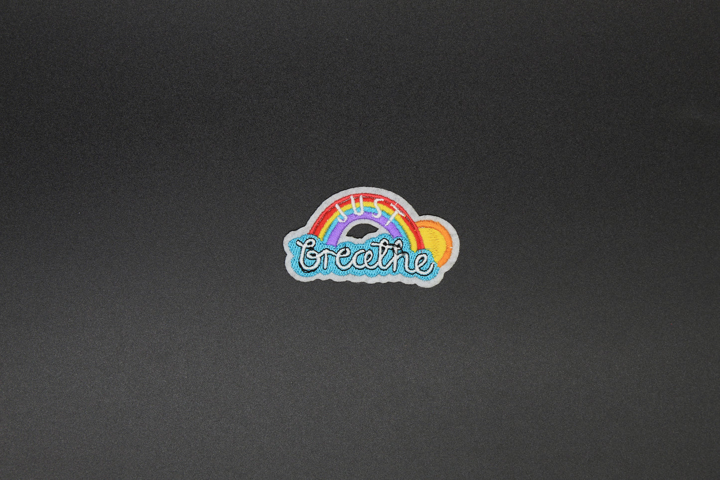 Breathe Rainbow Iron-On Patch