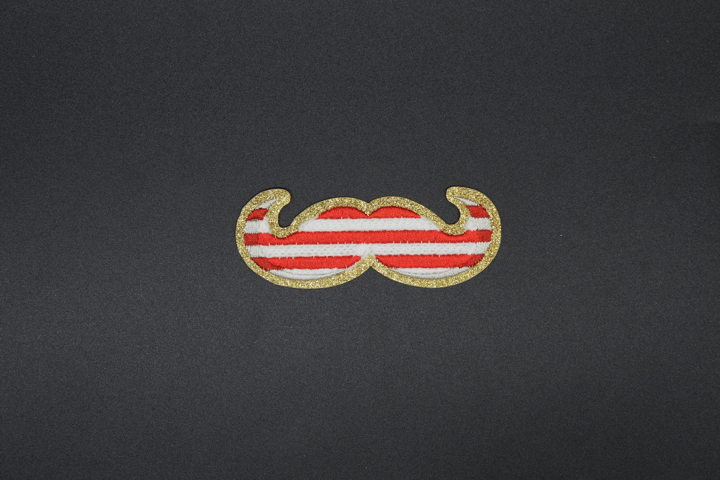 Stars & Stripes Stache Iron-On-Patch