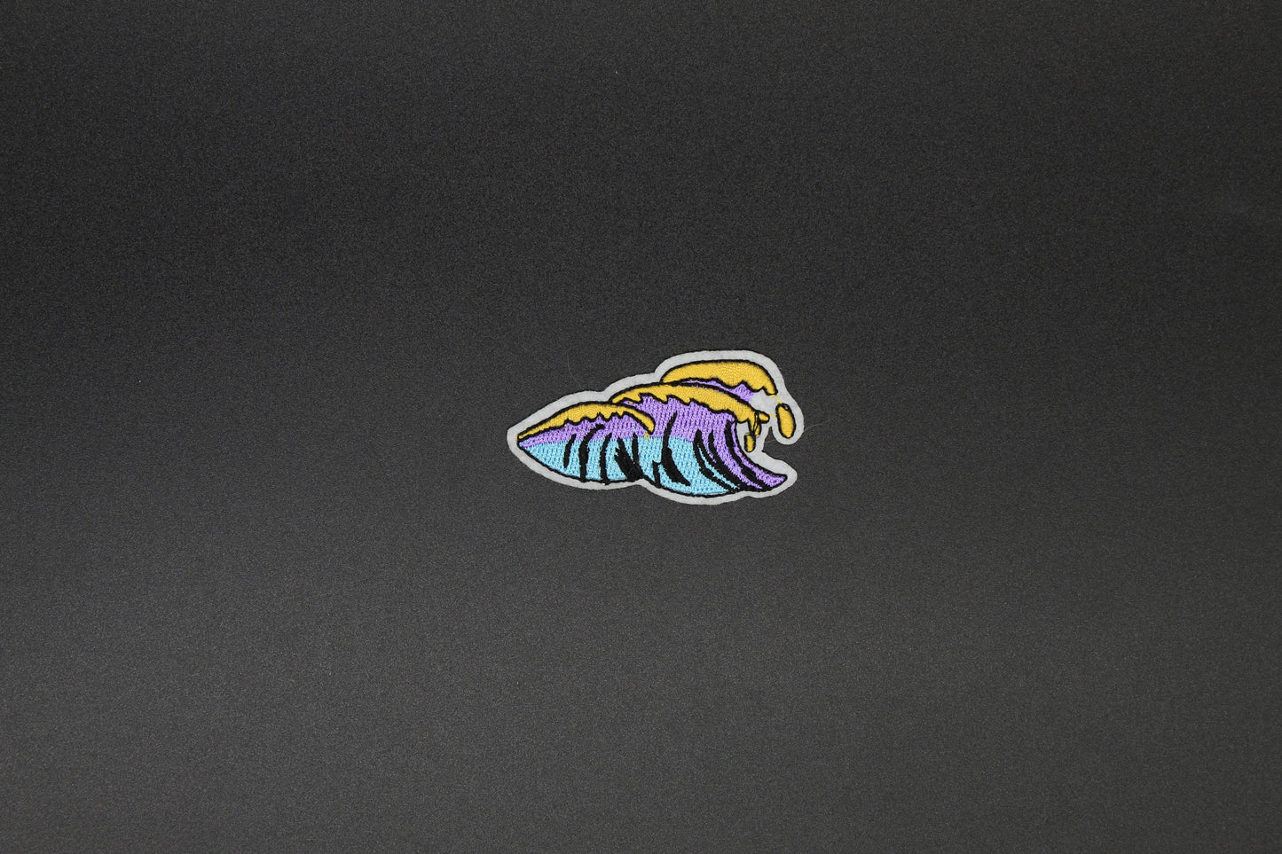 Retro Surf Wave Iron-On Patch