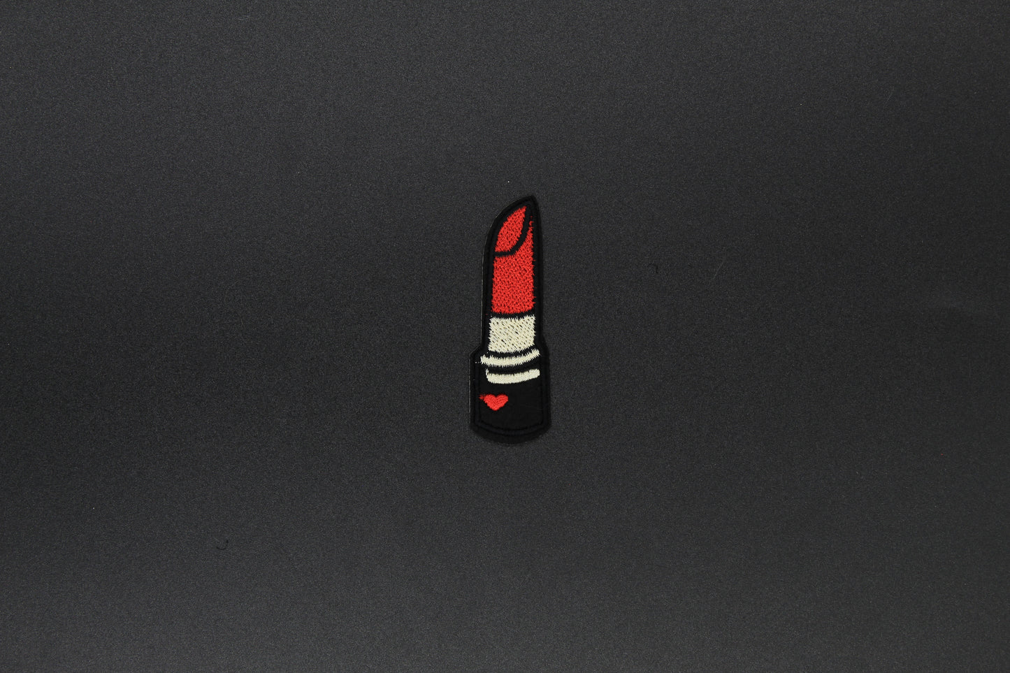 Classic Red Lipstick Iron-On Patch