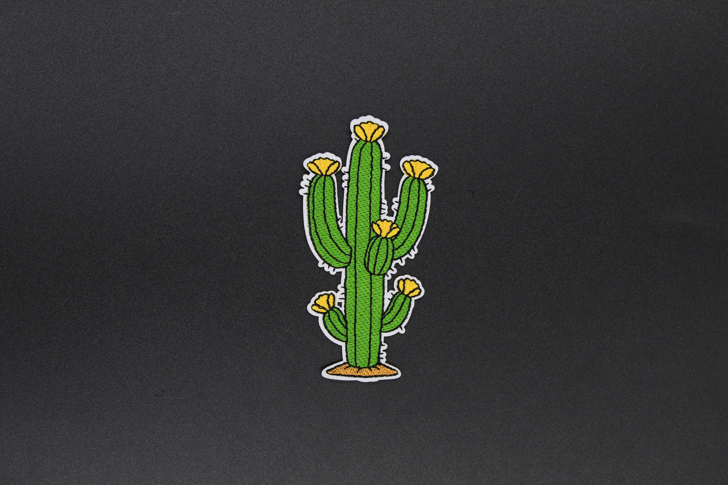 Blooming Desert Cactus Iron-On Patch