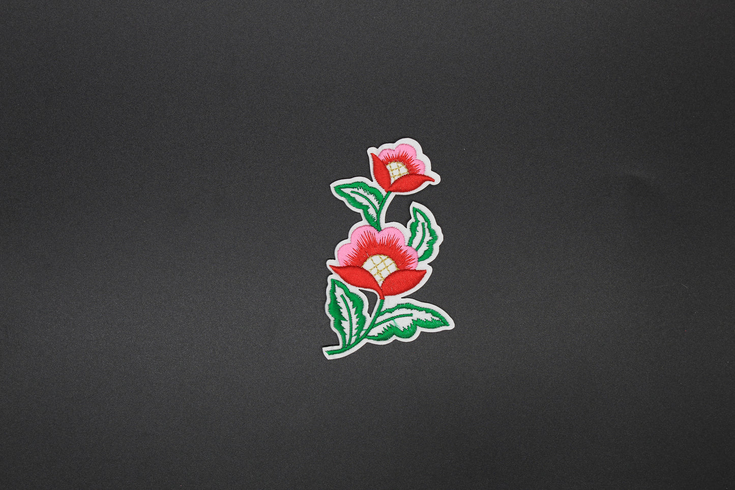 Floral Blossom Iron-On Patch