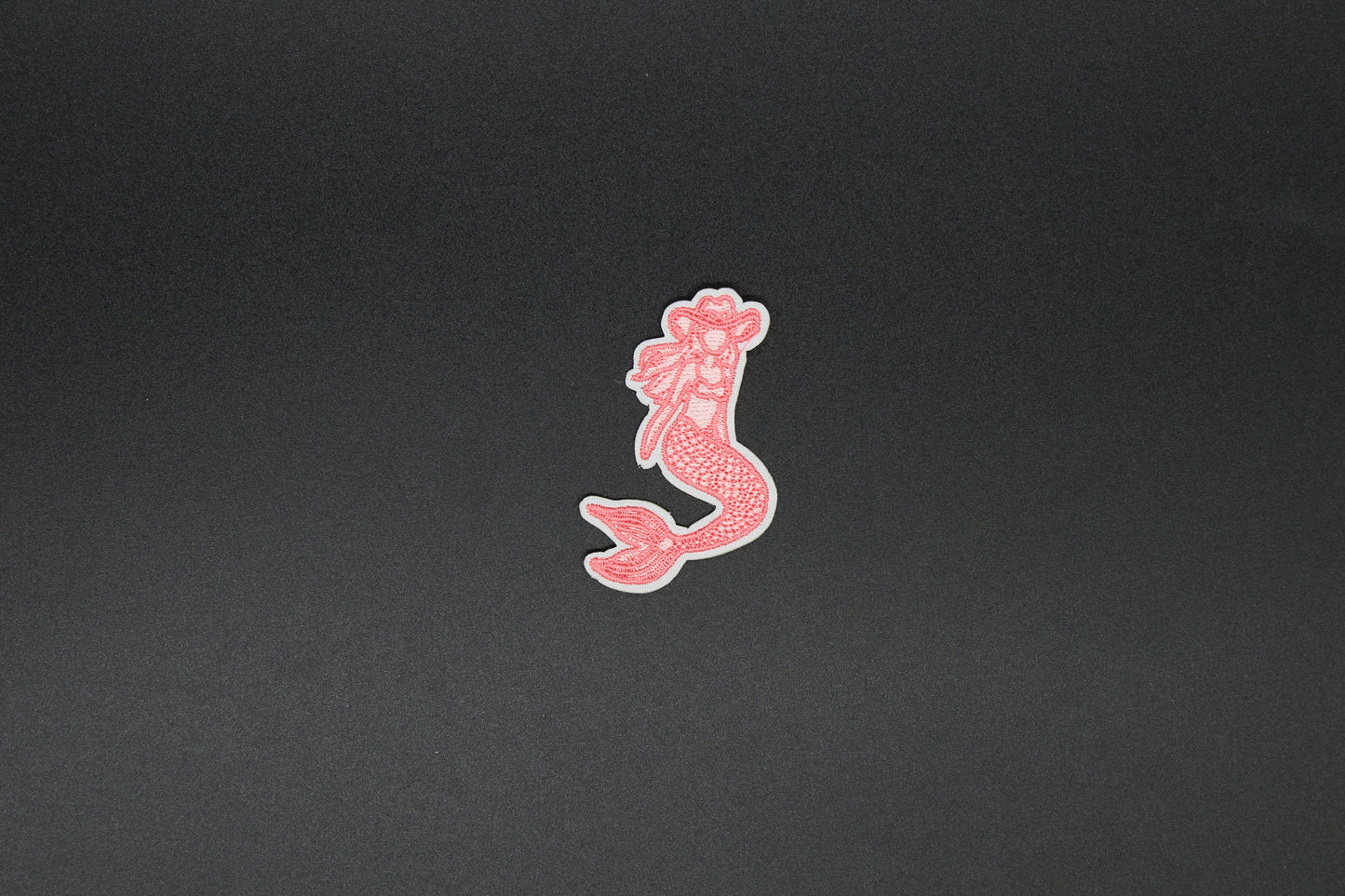 Coral Mermaid Iron-On Patch