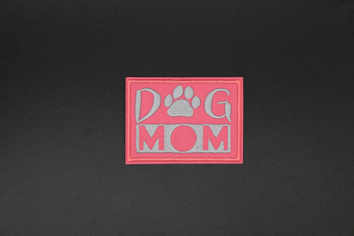 “Dog Mom” Embroidered Patch