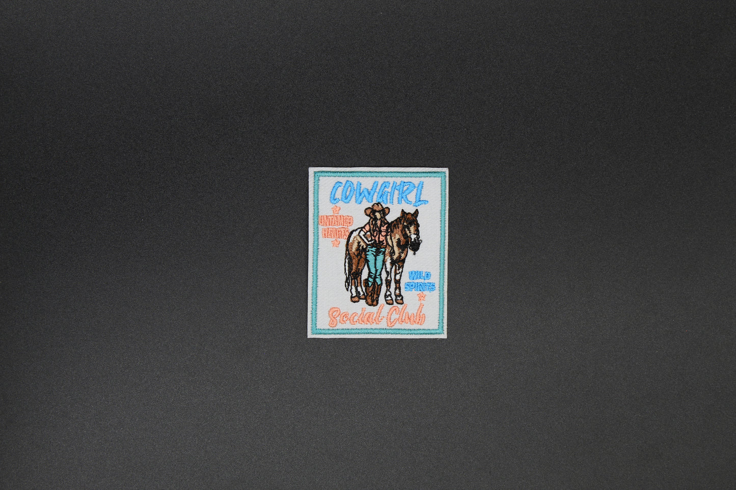 Cowgirl Social Club Iron-On Patch