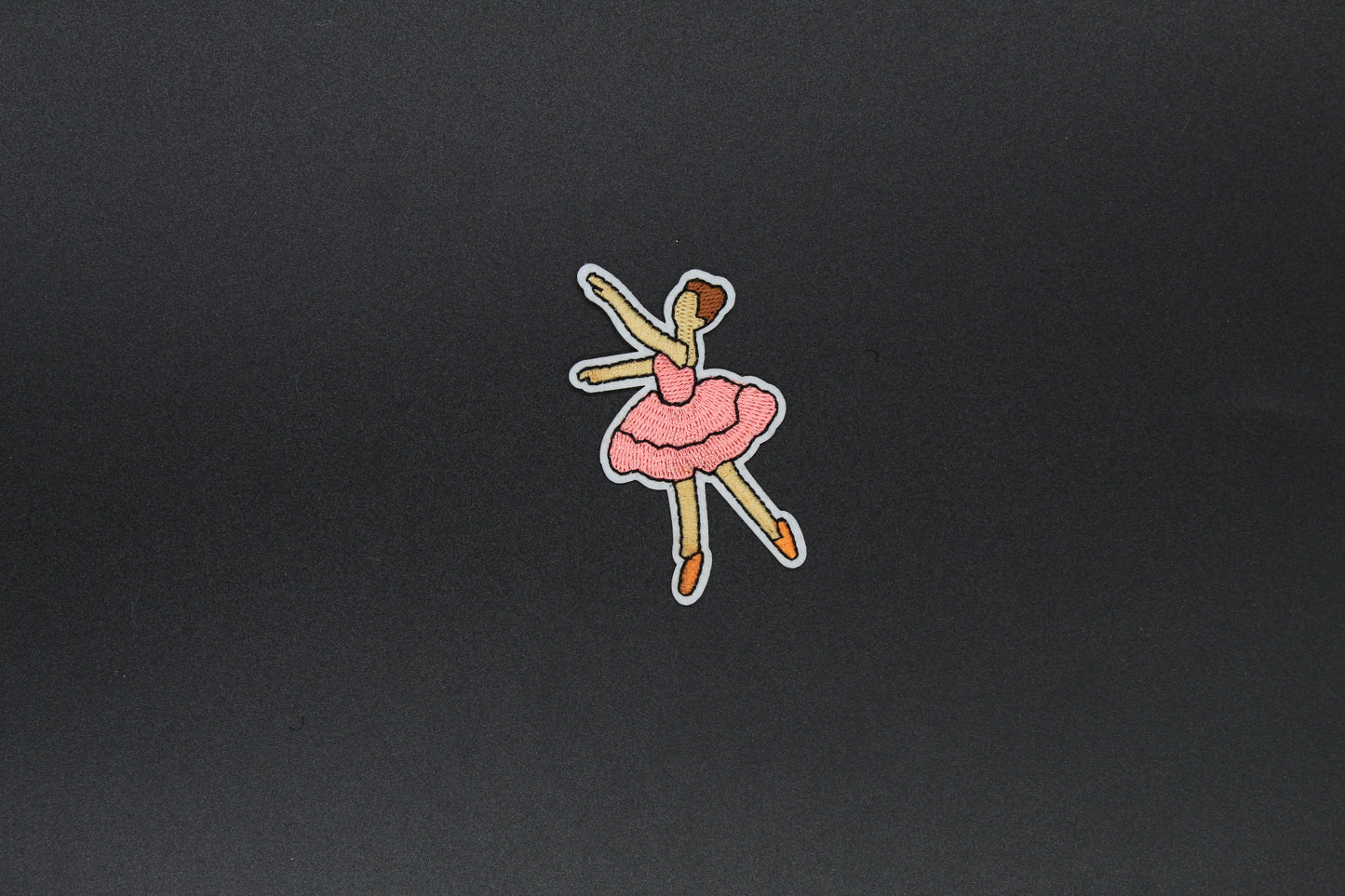 Classic Pirouette Ballerina Iron-On Patch