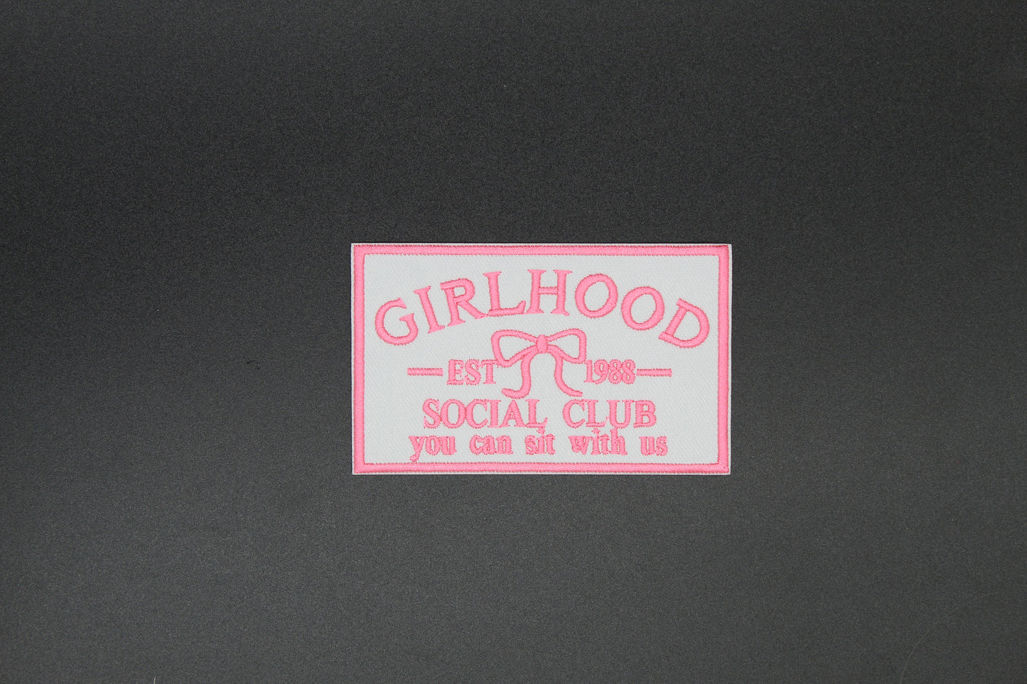 Girlhood Social Club Iron-On Patch