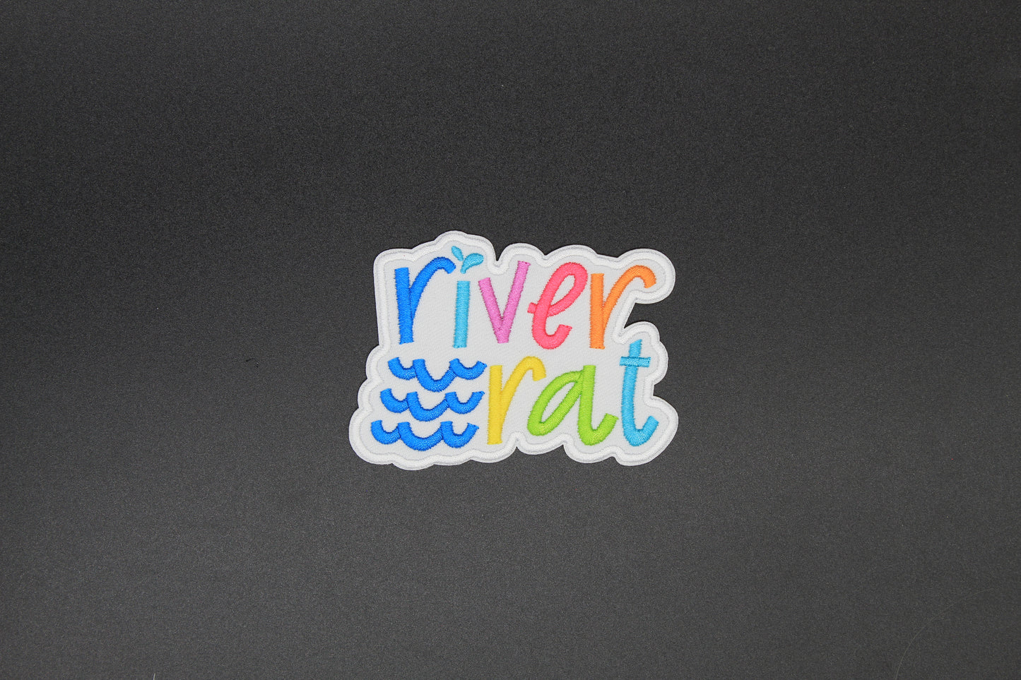 River Rat Iron-On Patch