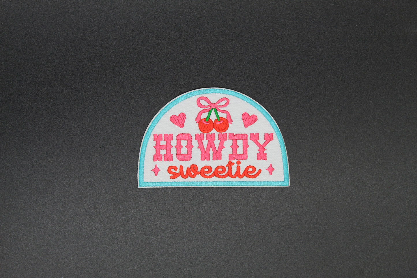Howdy Sweetie Iron-On Patch