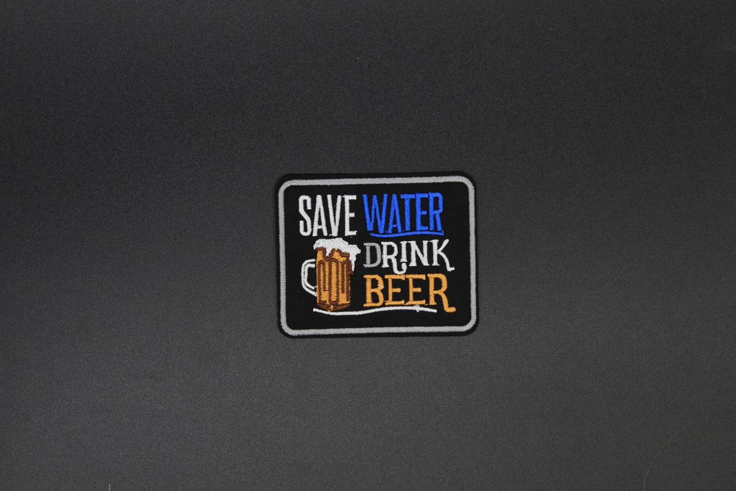 Save Water Drink Beer Iron-On Patch