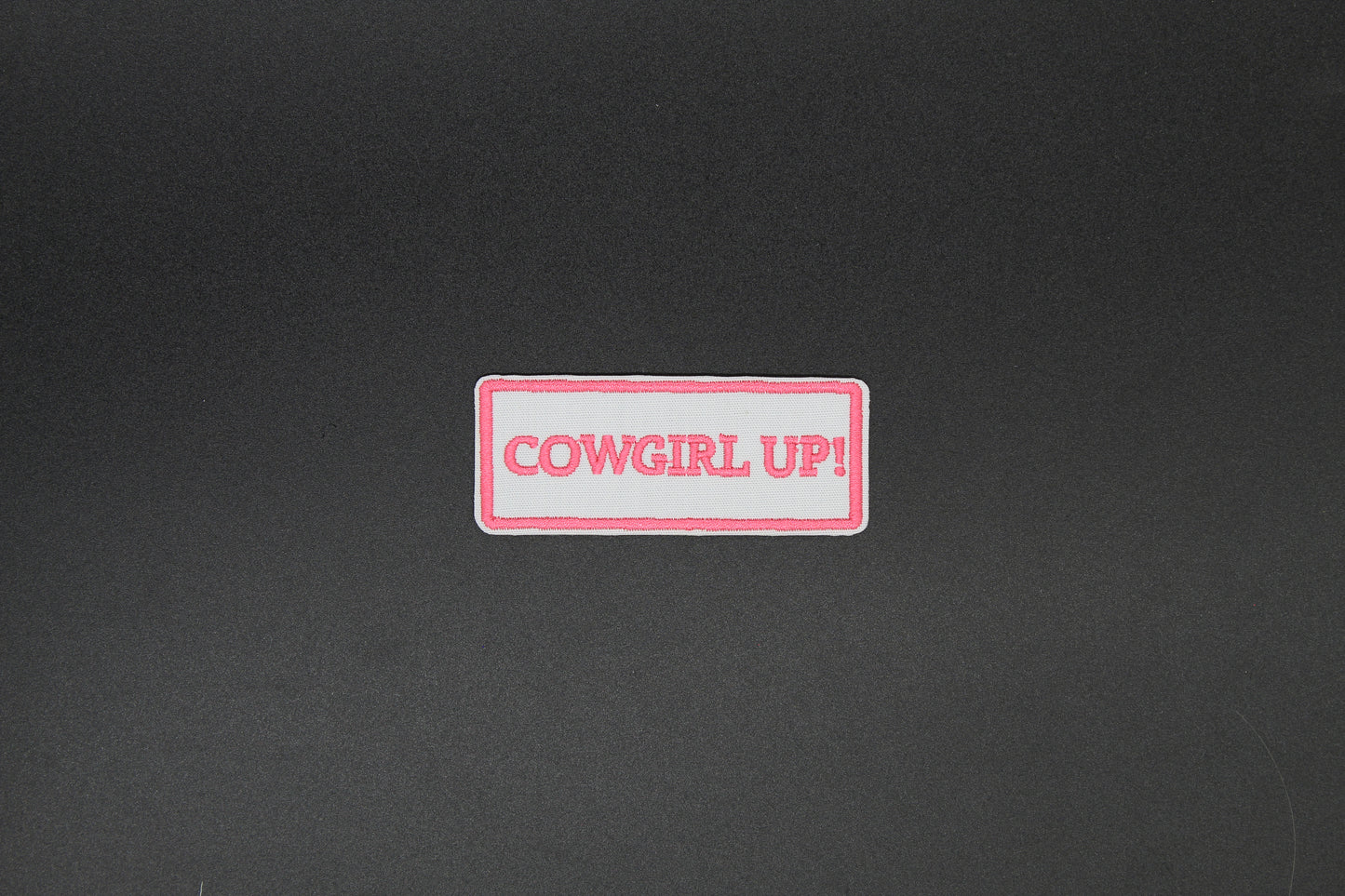 Cowgirl Up Iron-On Patch