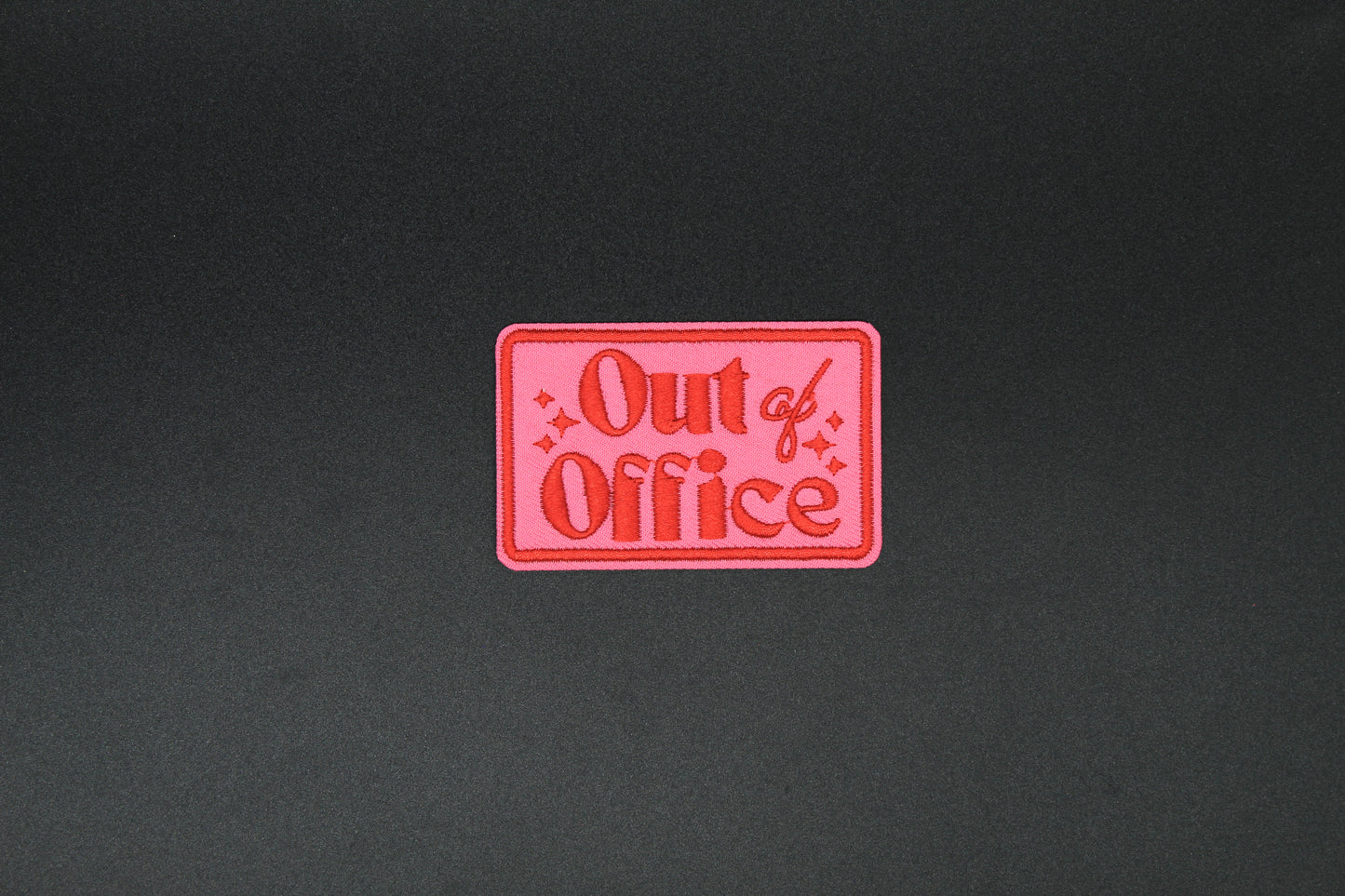 Out of Office Embroidered Iron-On Patch