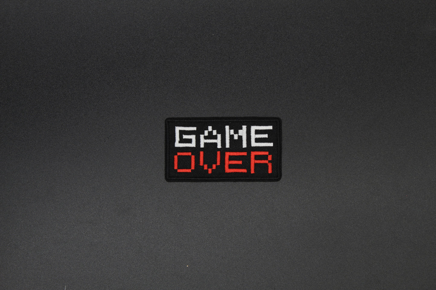 Game Over Pixel Iron-On Patch