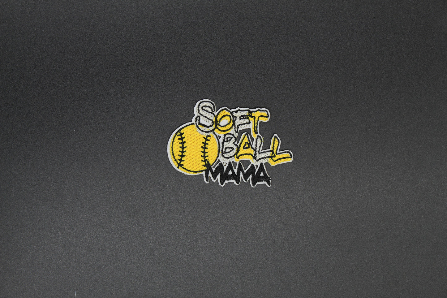 Softball Mama Iron-On Patch