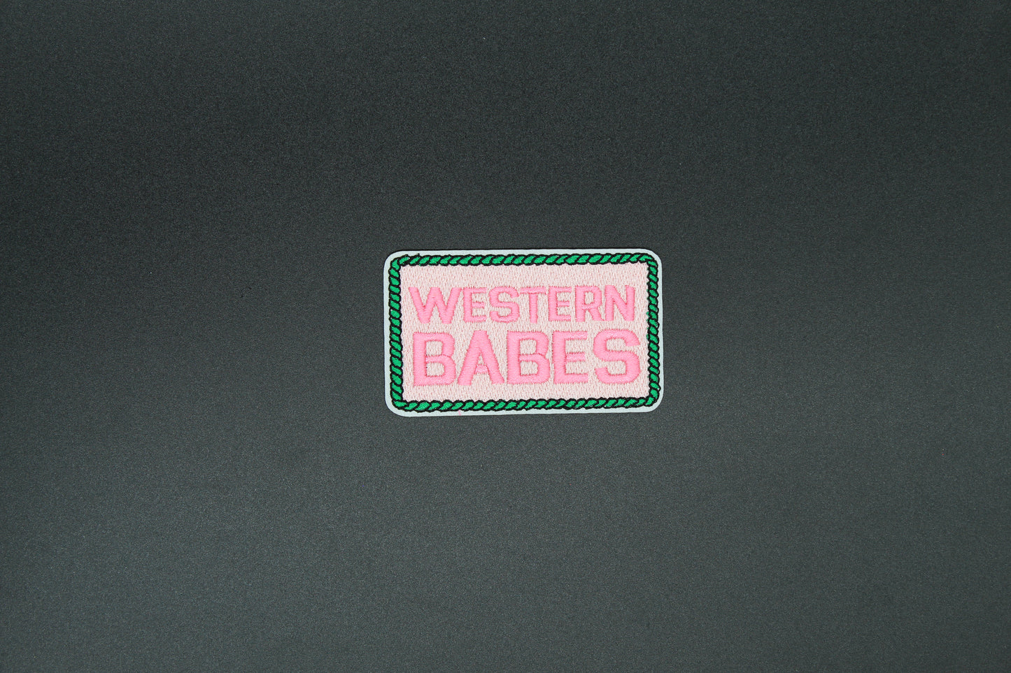 Western Babes Iron-On Patch