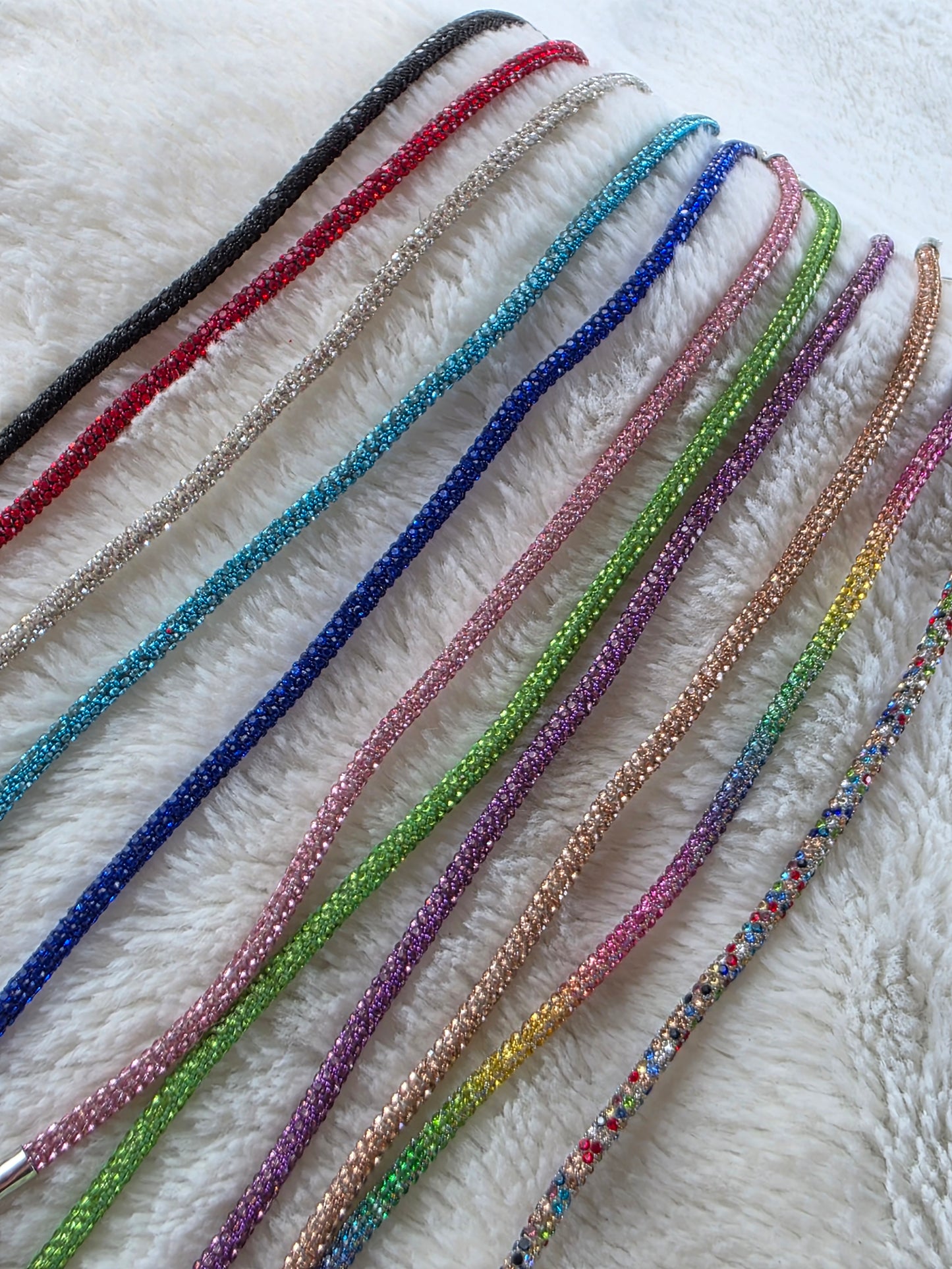 Rhinestone Hat Chains
