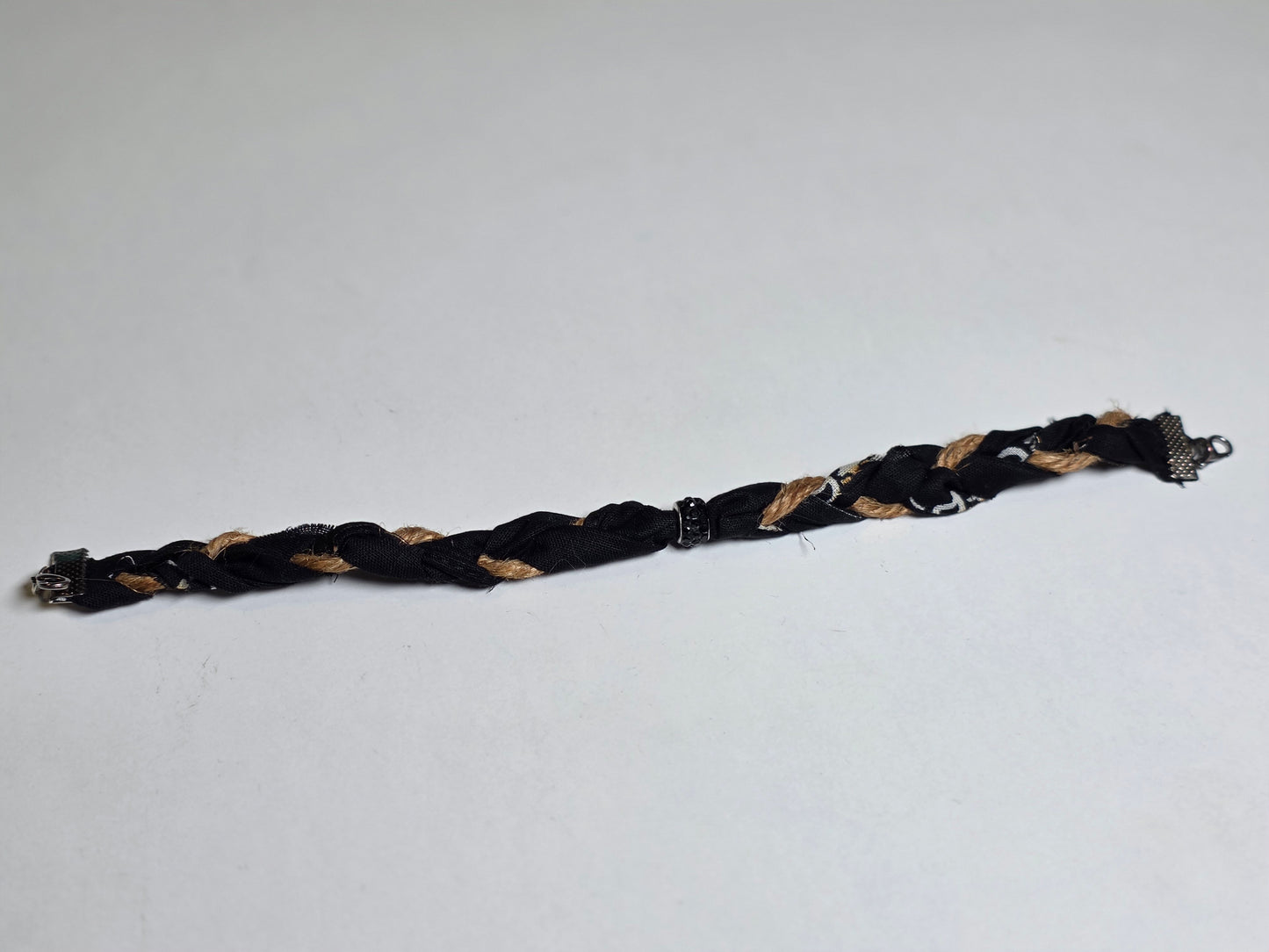 Black Canyon Hat Chain – Rustic Braided Western Hat Accessory