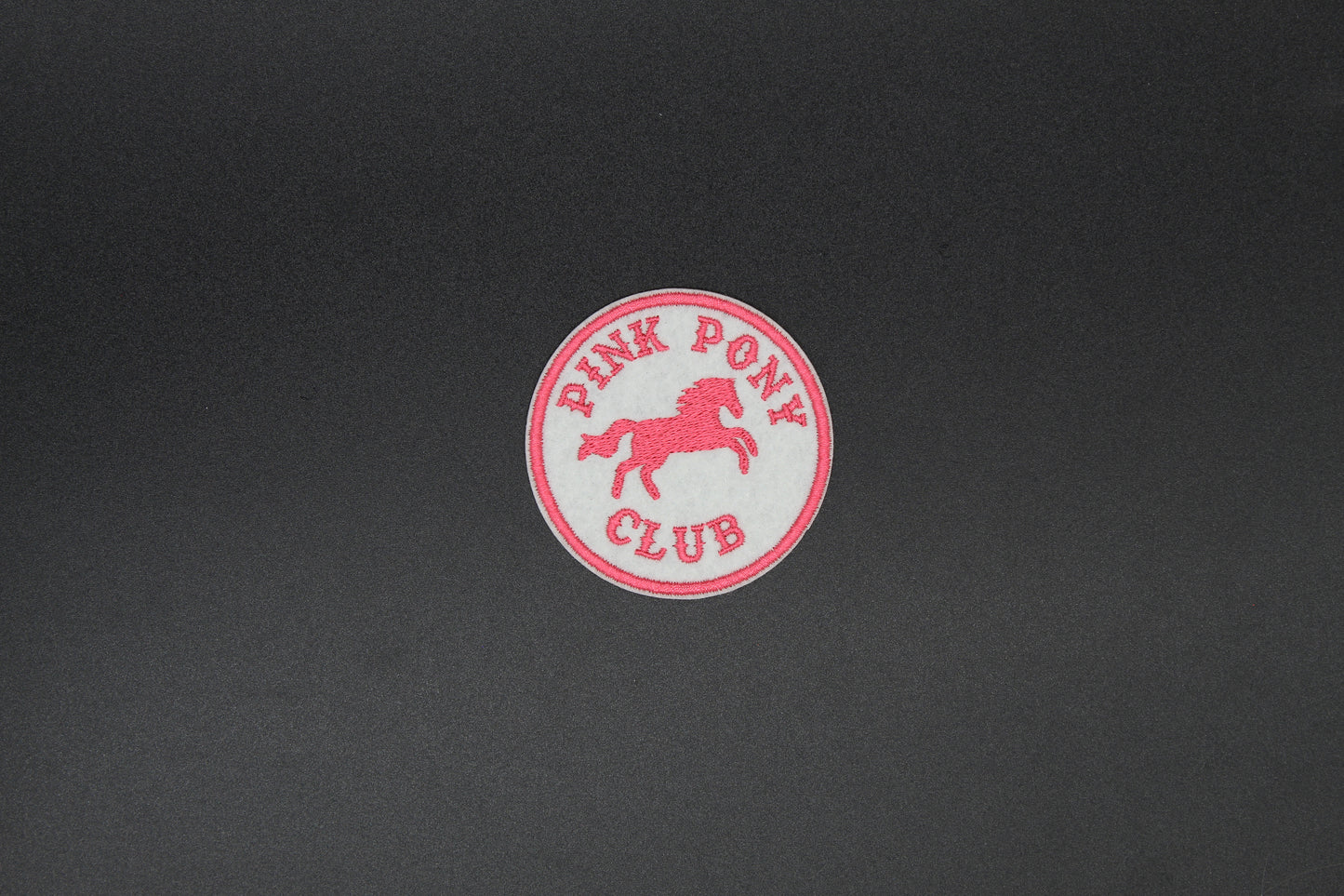 Pink Pony Club Retro Iron-On Patch