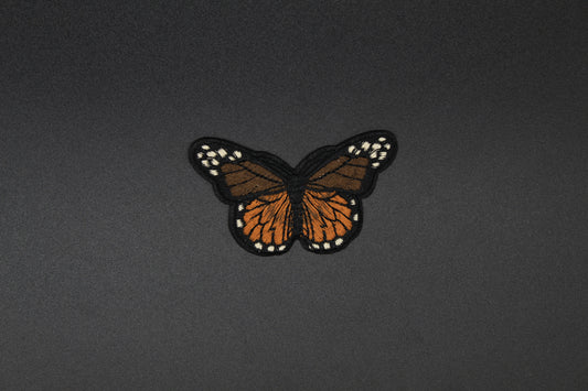 Monarch Butterfly Nature Iron-On Patch