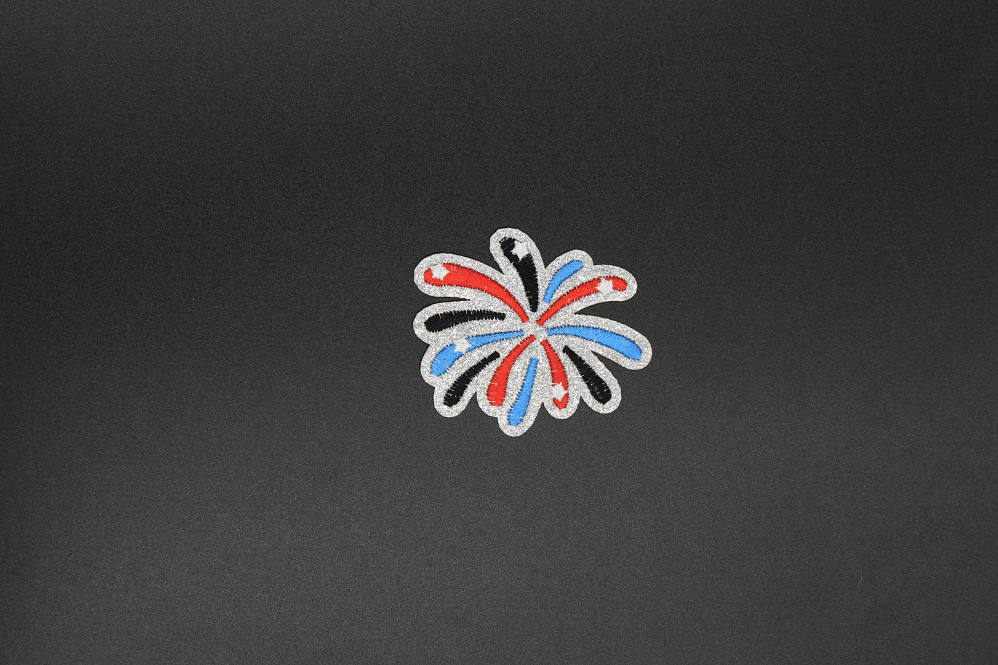 Glitter Firework Iron-on Patch