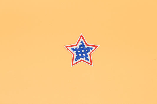 Classic American Star Iron-On Patch