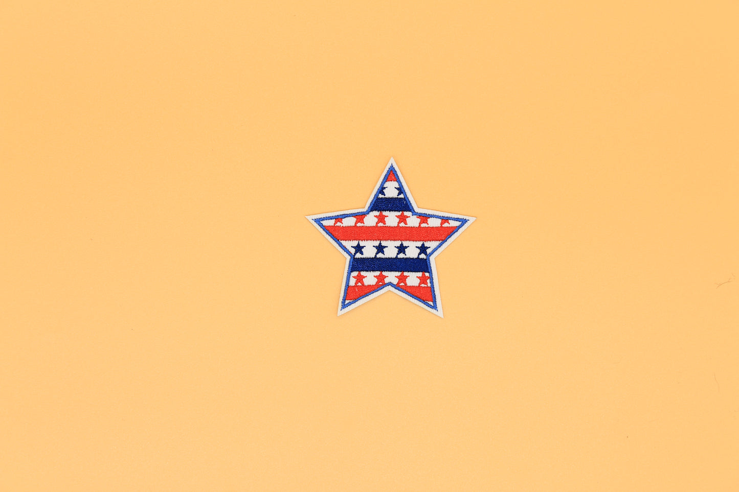 All-Star American Stripe Iron-On Patch