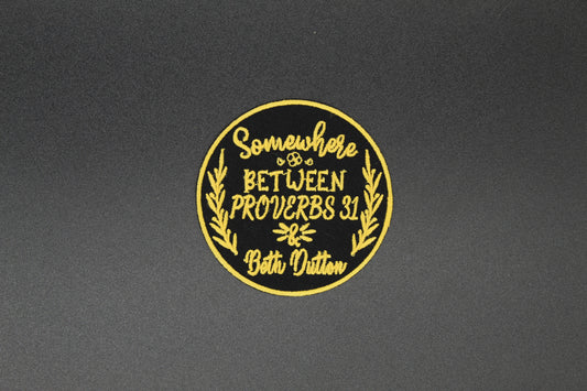Proverbs Beth Dutton Iron-On Patch