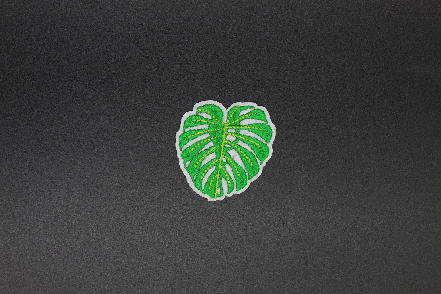 Tropical Monstera Leaf Iron-On Patch