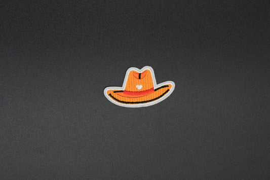 Rustic Ranch Cowboy Hat Iron-On Patch