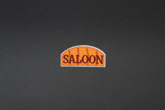 Vintage Western Saloon Sign Iron-On Patch