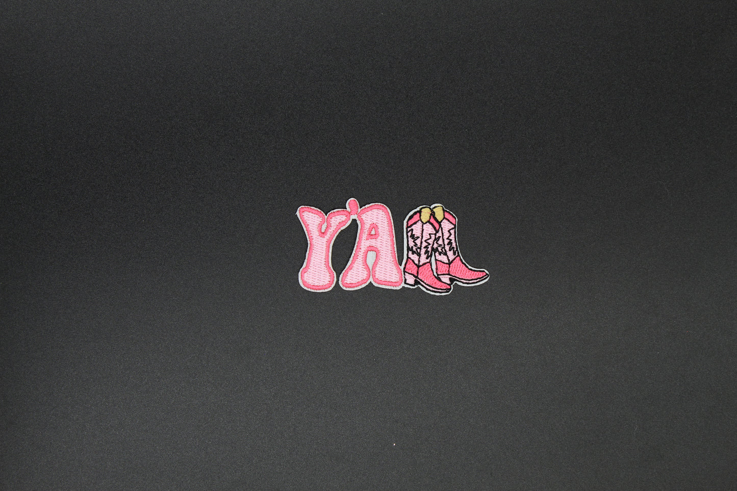 Ya’ll Western Boots Iron-On Patch
