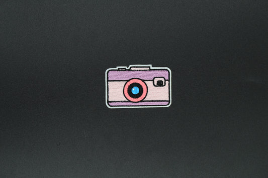 Retro Camera Iron-On Patch