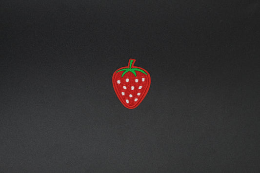 “Sweet Strawberry” Embroidered Patch