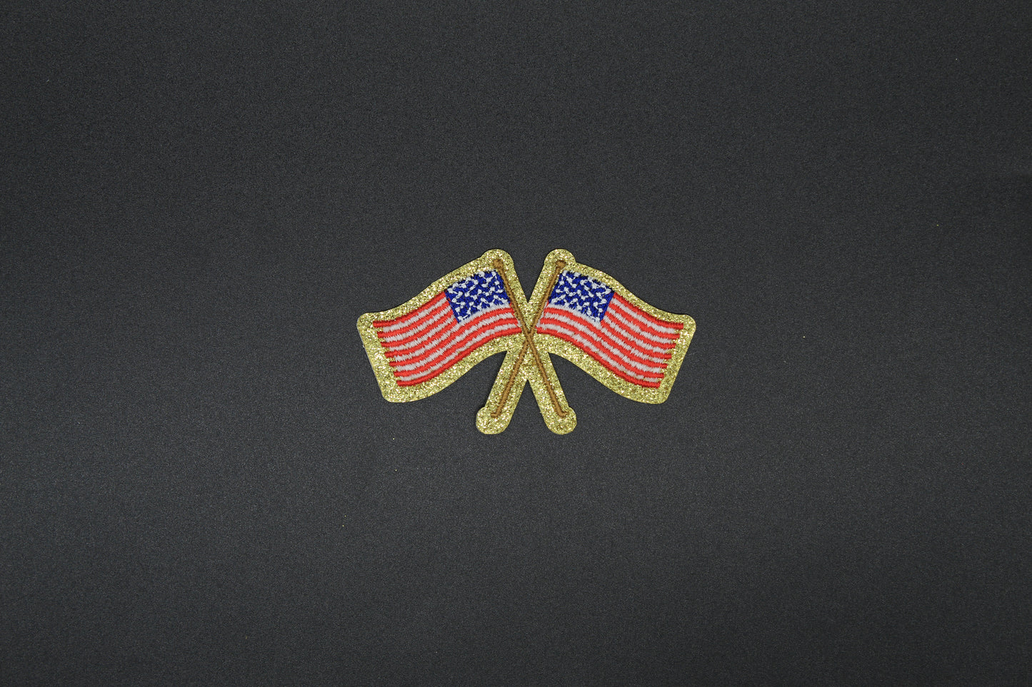 United We Wave Iron-On-Patch