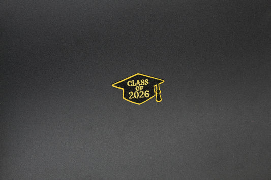 Class of 2026 Graduation Cap Iron-On Patch