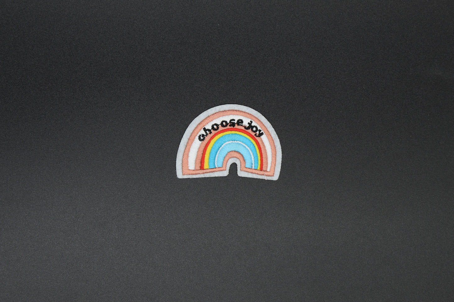 Choose Joy Rainbow Iron-On Patch