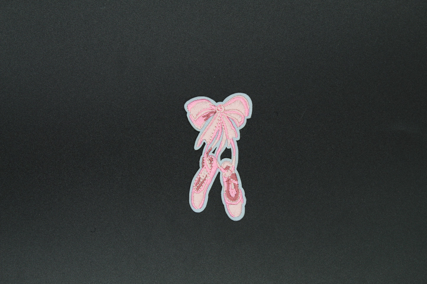 Ballet Slippers Bow Iron-On Patch