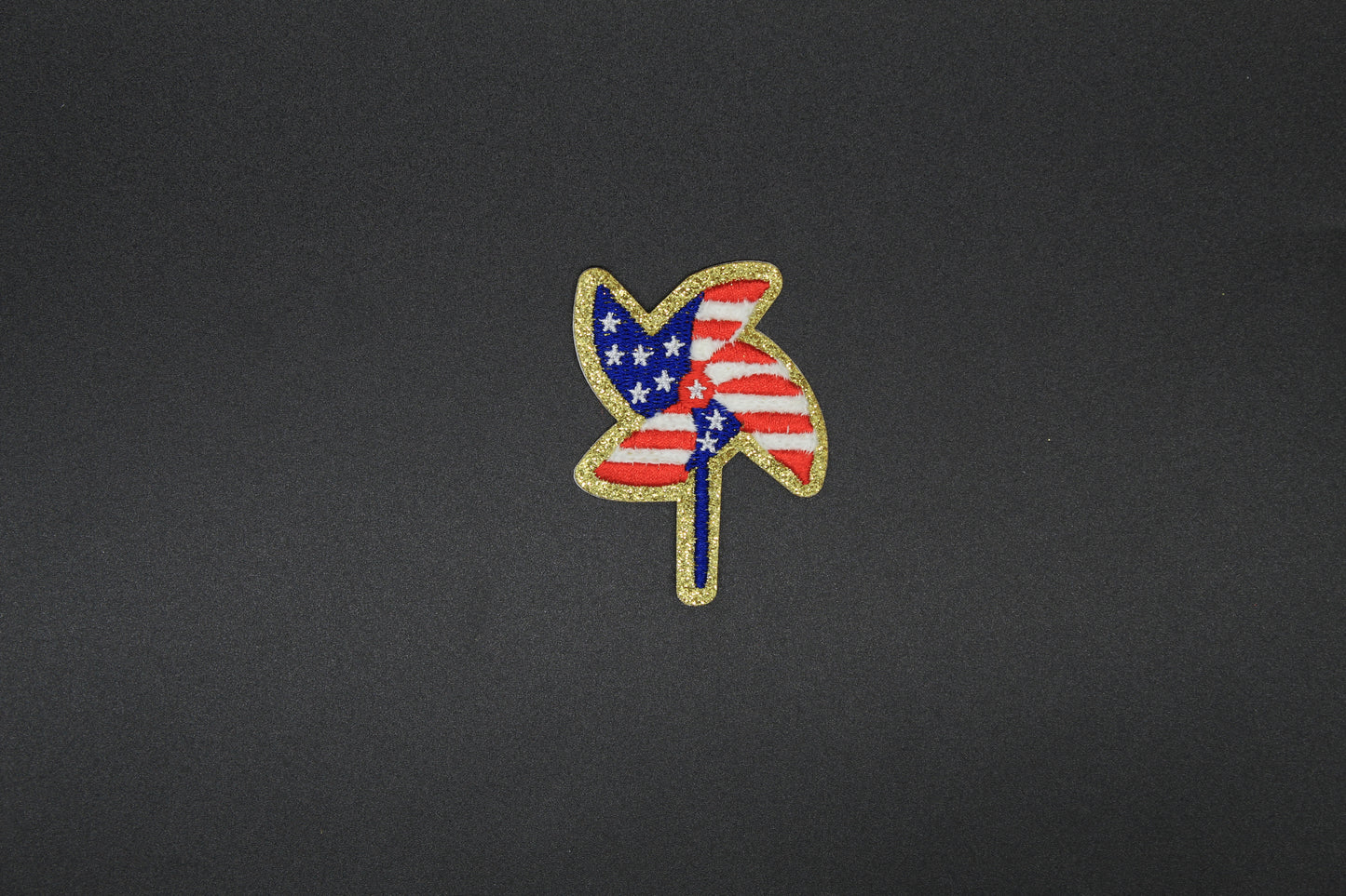 Fireworks Whirl Iron-On-Patch