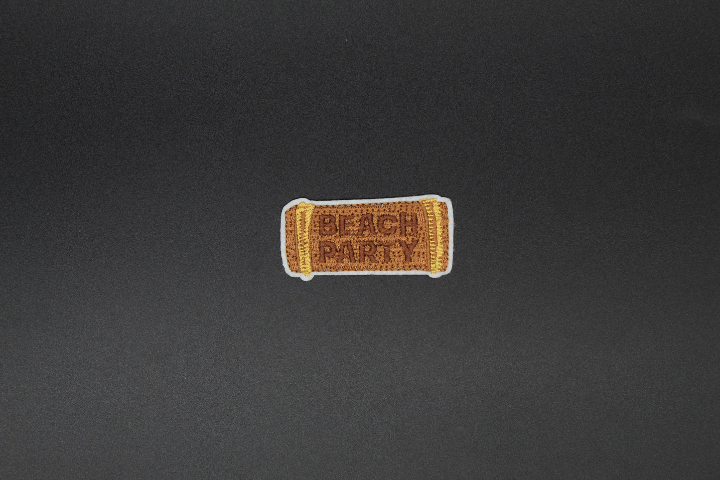 Beach Party Ticket Iron-On Patch
