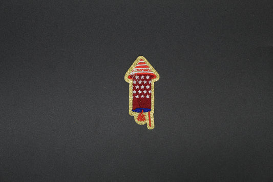 Rocket's Red Glare Iron-On-Patch