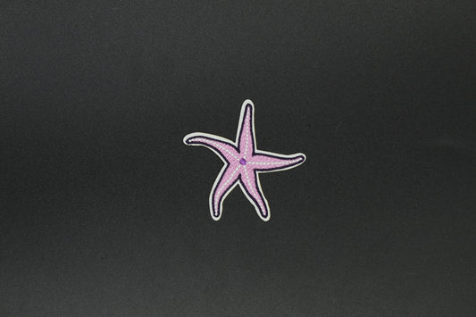 Coastal Starfish Iron-On Patch