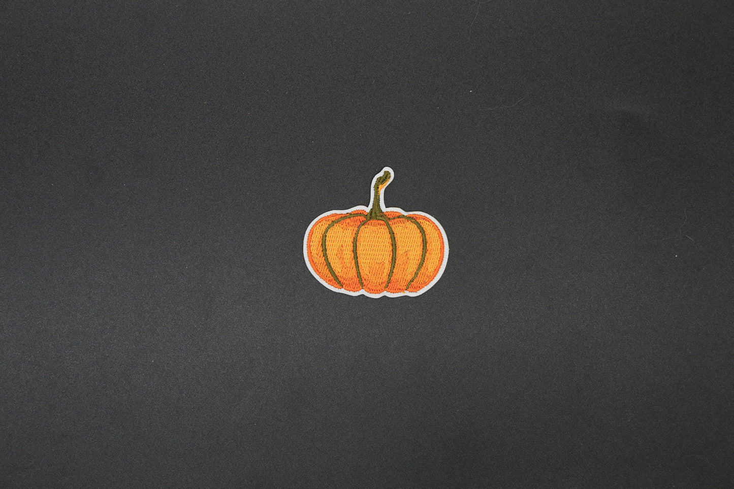 Classic Fall Pumpkin Iron-On Patch