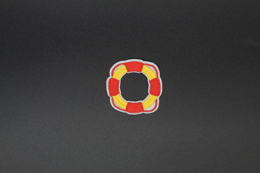 Classic Lifesaver Ring Iron-On Patch