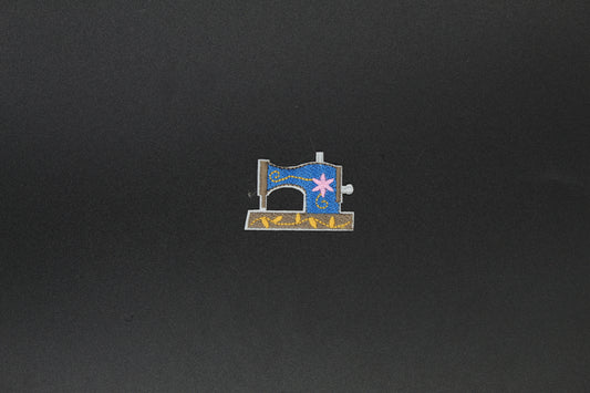 Vintage Sewing Machine Iron-On Patch
